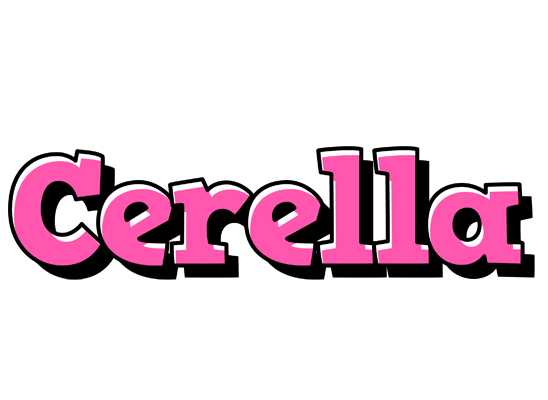 Cerella girlish logo
