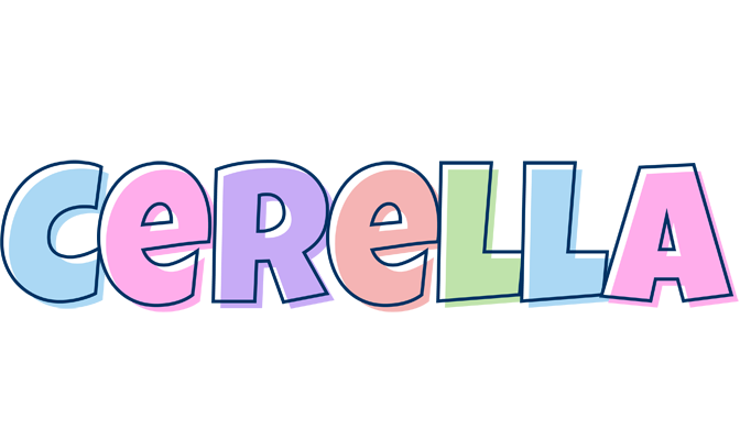 Cerella pastel logo