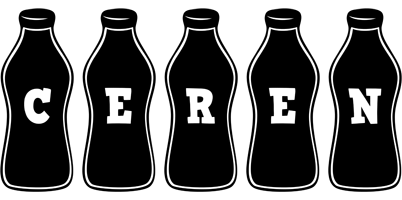Ceren bottle logo