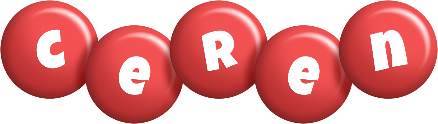 Ceren candy-red logo
