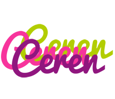Ceren flowers logo