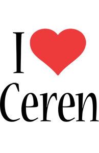 Ceren i-love logo