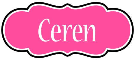 Ceren invitation logo