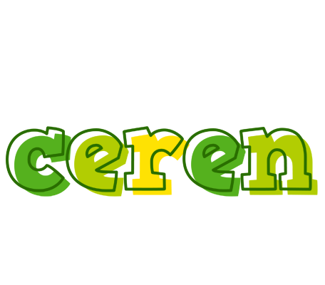 Ceren juice logo