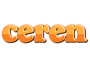 Ceren orange logo