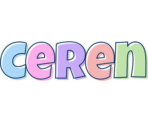 Ceren pastel logo