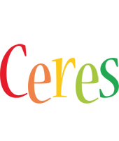 Ceres birthday logo