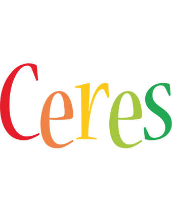 Ceres birthday logo
