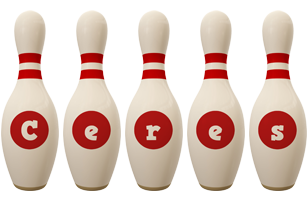 Ceres bowling-pin logo