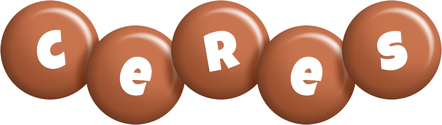 Ceres candy-brown logo