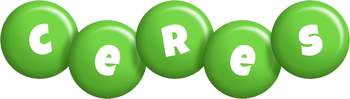 Ceres candy-green logo