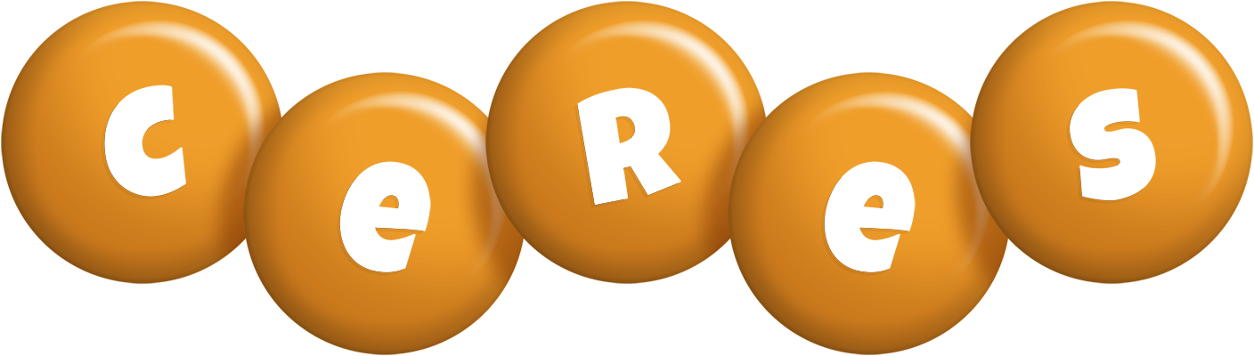 Ceres candy-orange logo