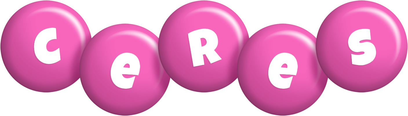 Ceres candy-pink logo
