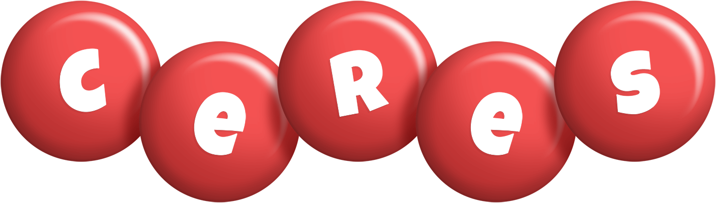 Ceres candy-red logo