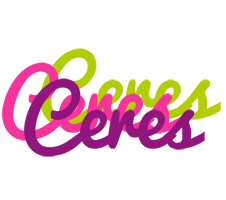 Ceres flowers logo