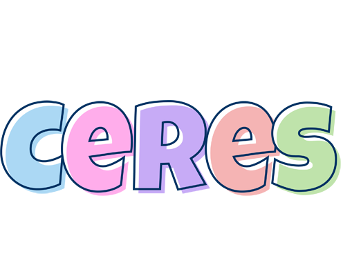 Ceres pastel logo