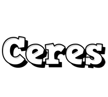 Ceres snowing logo