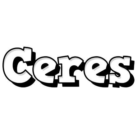 Ceres snowing logo
