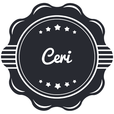 Ceri badge logo