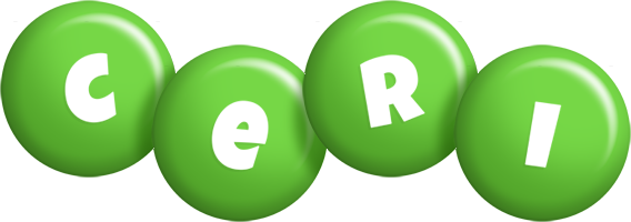 Ceri candy-green logo