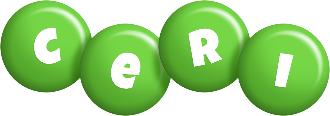 Ceri candy-green logo