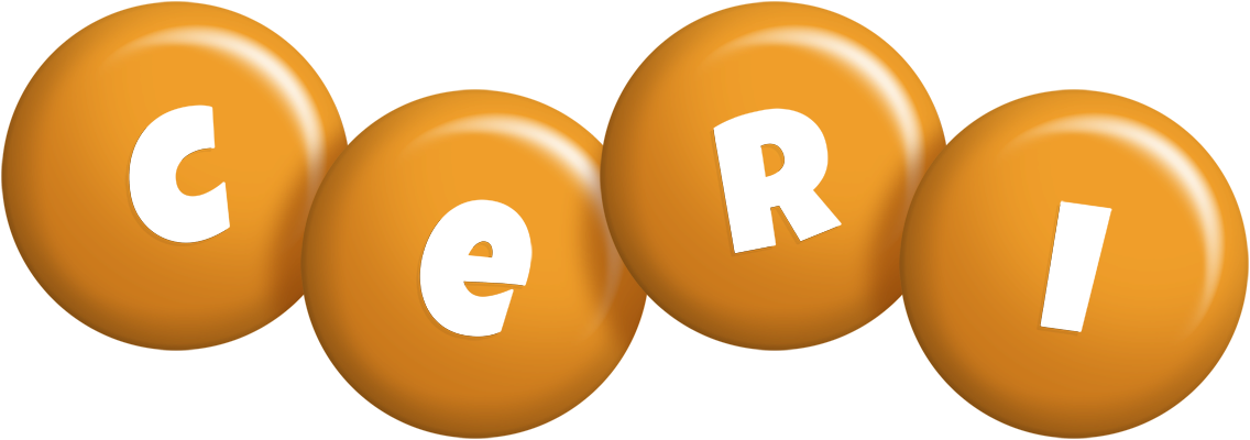 Ceri candy-orange logo