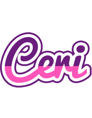 Ceri cheerful logo