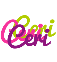 Ceri flowers logo