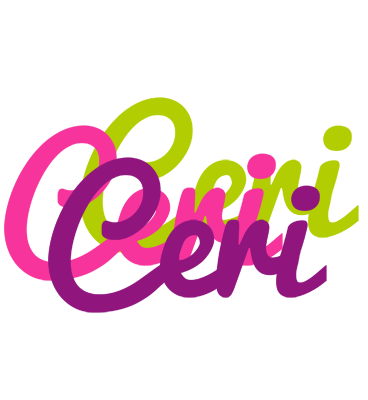Ceri flowers logo