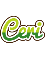 Ceri golfing logo