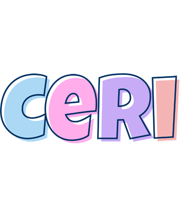 Ceri pastel logo