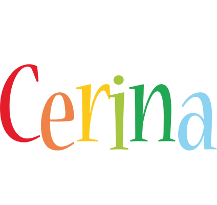 Cerina birthday logo