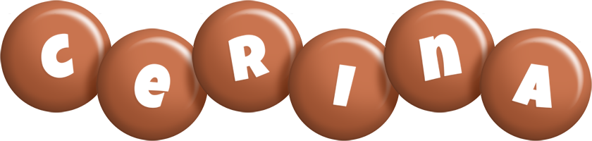 Cerina candy-brown logo