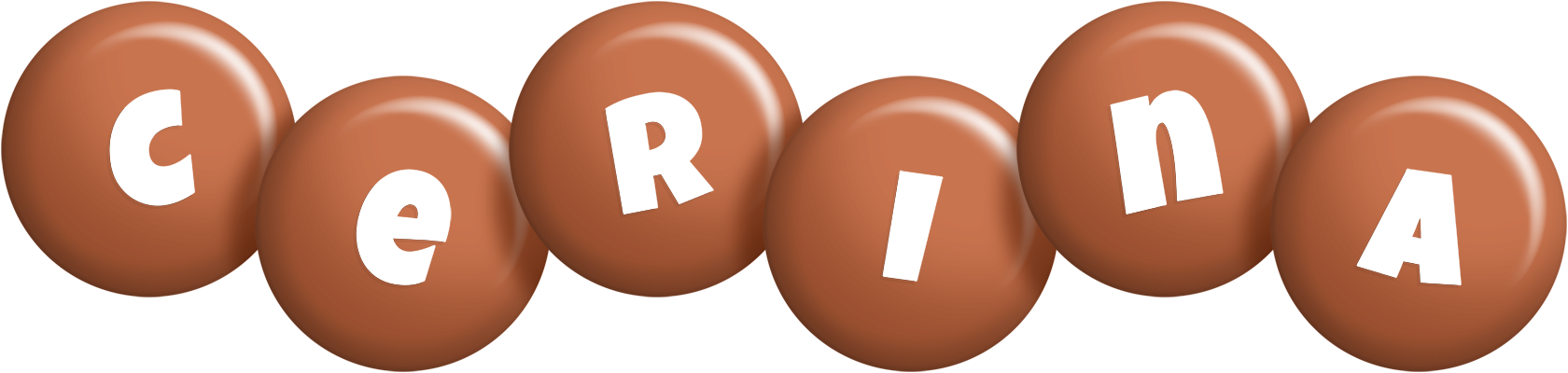 Cerina candy-brown logo