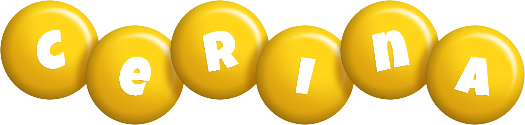 Cerina candy-yellow logo