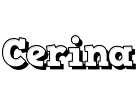 Cerina snowing logo