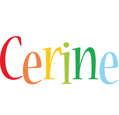 Cerine birthday logo