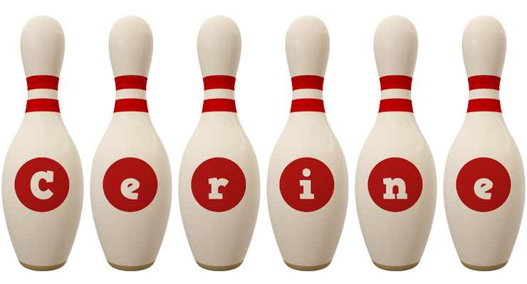 Cerine bowling-pin logo