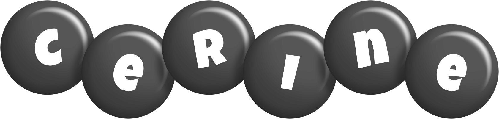 Cerine candy-black logo