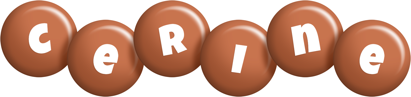 Cerine candy-brown logo
