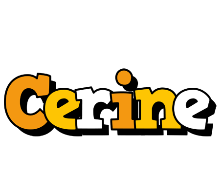 Cerine cartoon logo