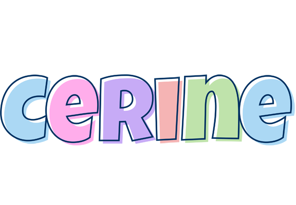 Cerine pastel logo