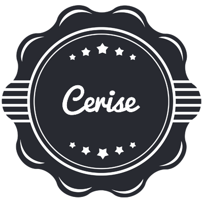 Cerise badge logo