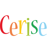 Cerise birthday logo