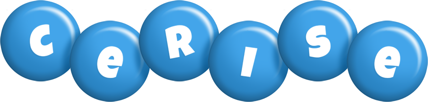 Cerise candy-blue logo