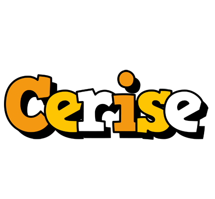 Cerise cartoon logo