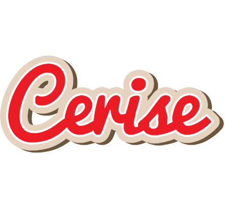 Cerise chocolate logo