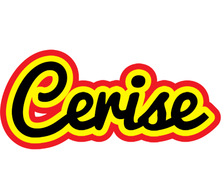 Cerise flaming logo