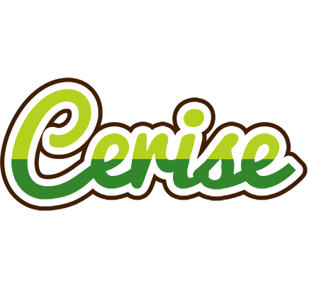 Cerise golfing logo