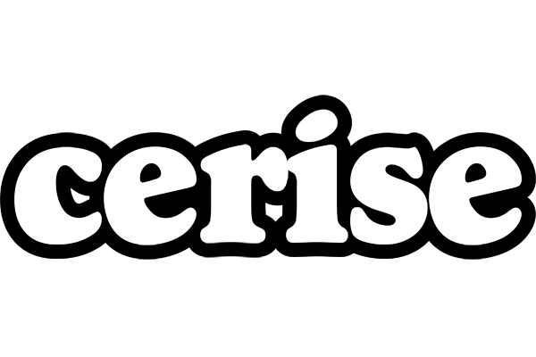 Cerise panda logo